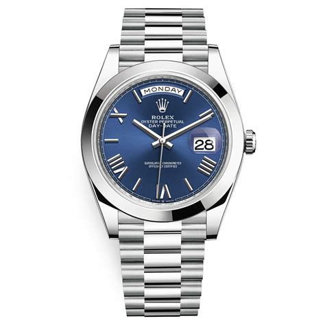 mens platinum rolex price|day date 40 platinum price.